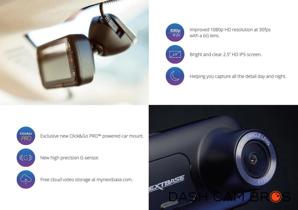 Nextbase 222 Dashcam - Daltec - Vehicle Safety Solutions