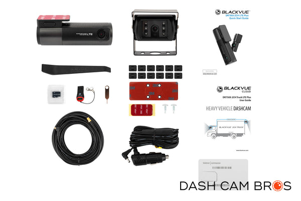 DR750X-2CH-TRUCK-LTE-PLUS Box Contents