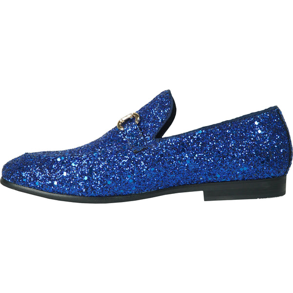 BRAVO Men Dress Shoe PROM-2 Loafer Shoe for Prom & Wedding Blue - www ...