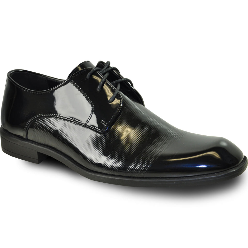 mens black patent shoes wide fitting