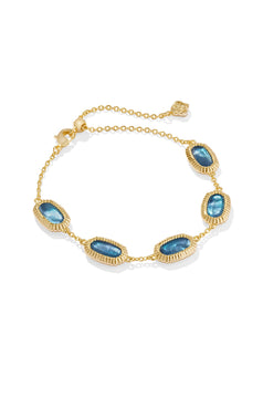 Kendra Scott: Grayson Ridge Frame Bracelet in Indigo Watercolor Illusion