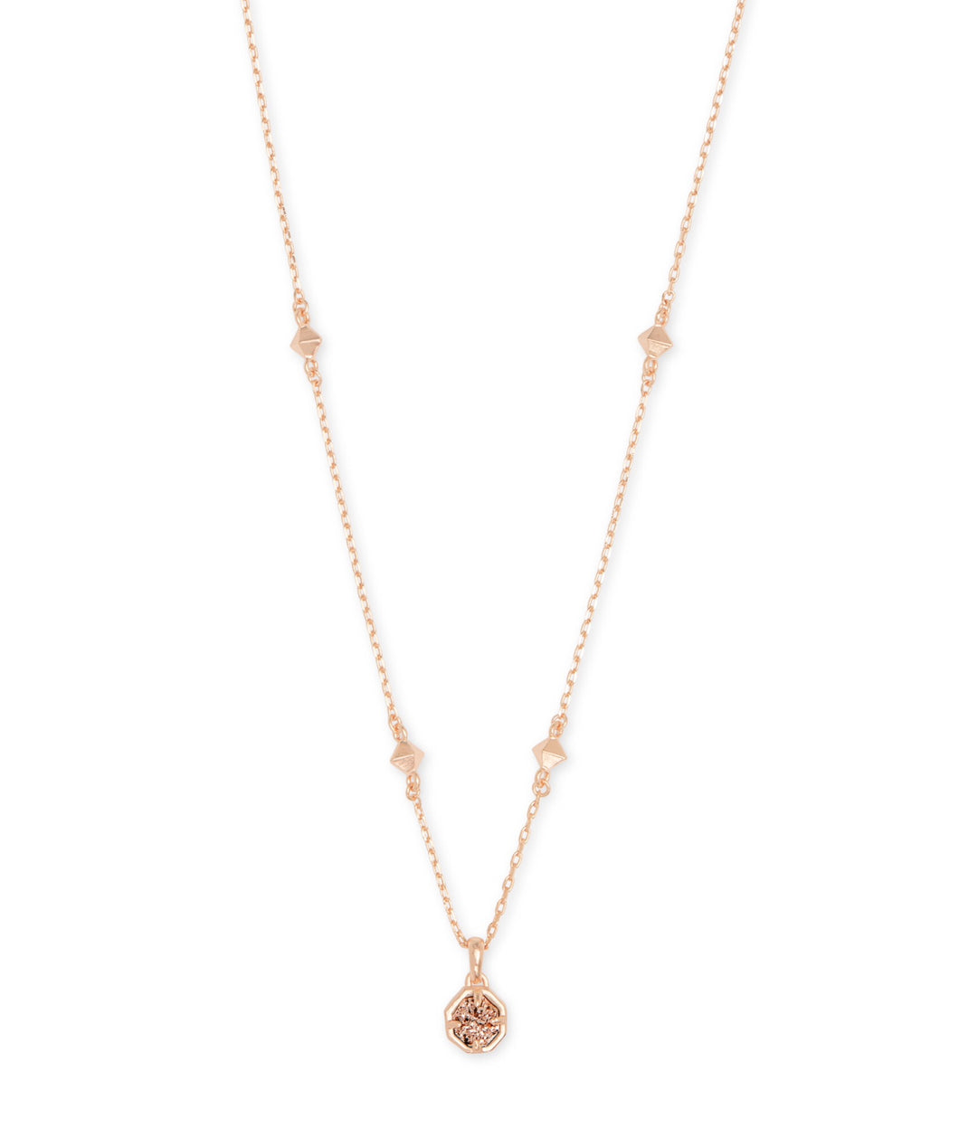 Kendra Scott: Nola Short Rose Gold Necklace - The Vogue Boutique
