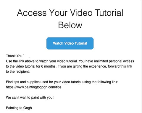 Access Video Tutorial Email