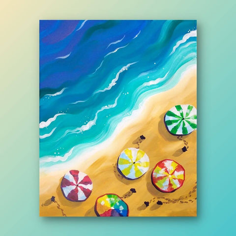 beginner acrylic painting patterns