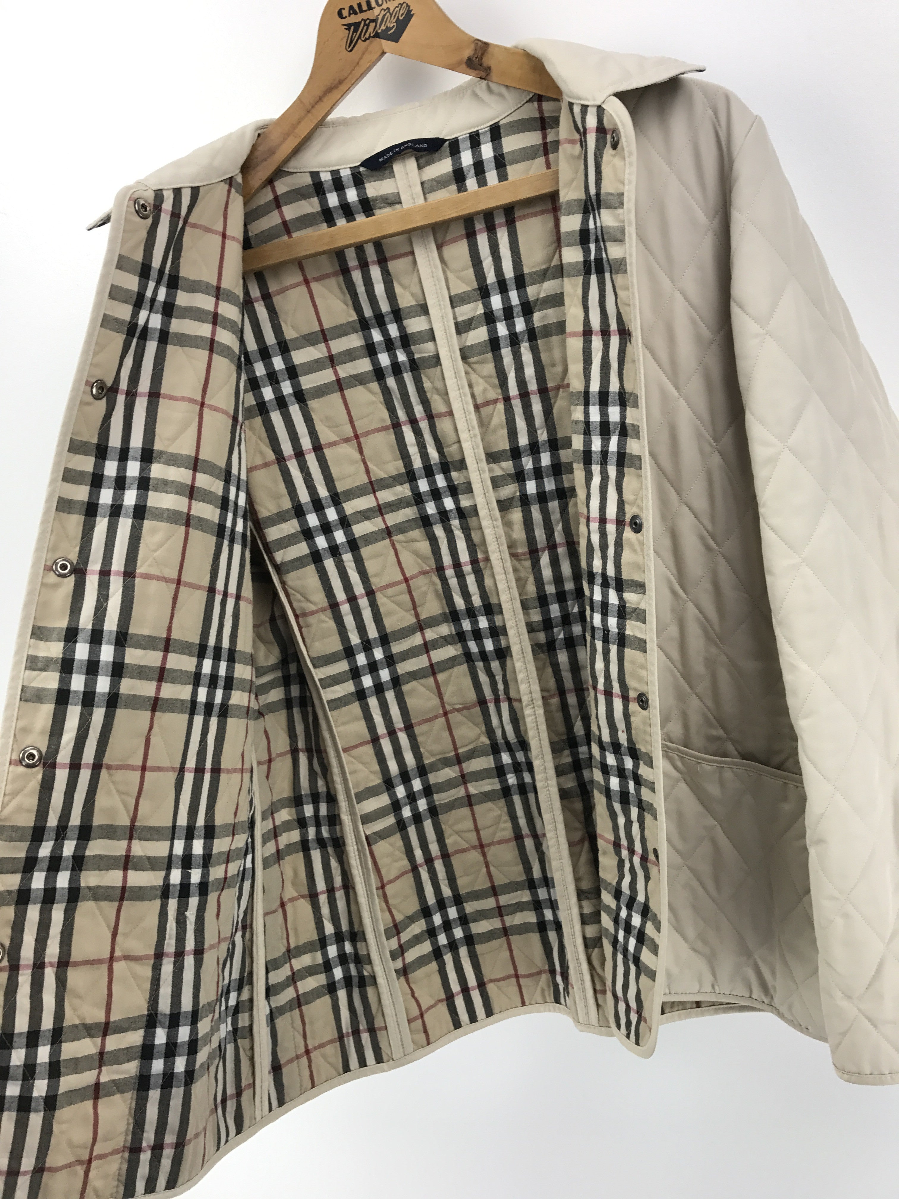 burberry quilted jacket