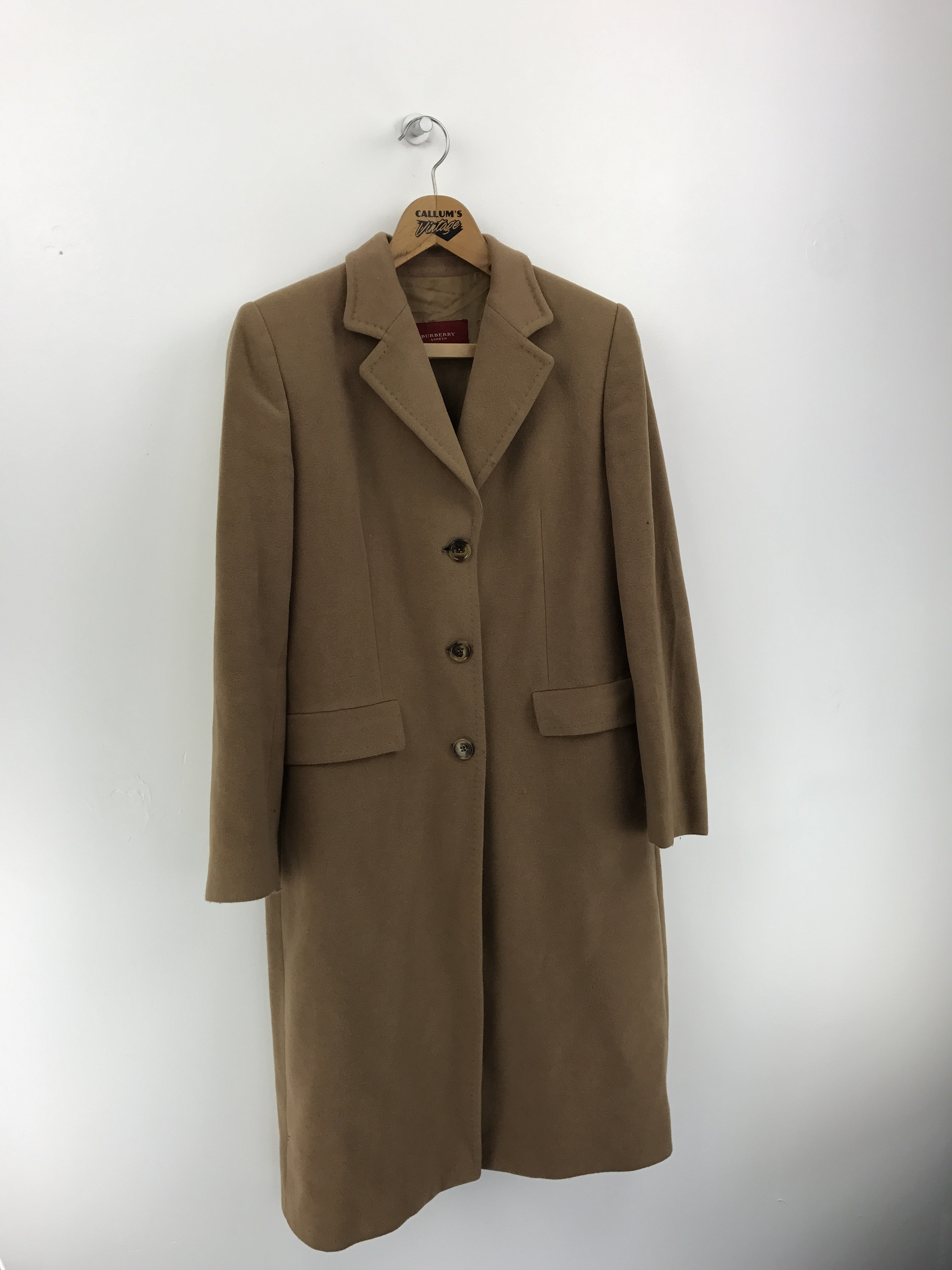 burberry long wool coat