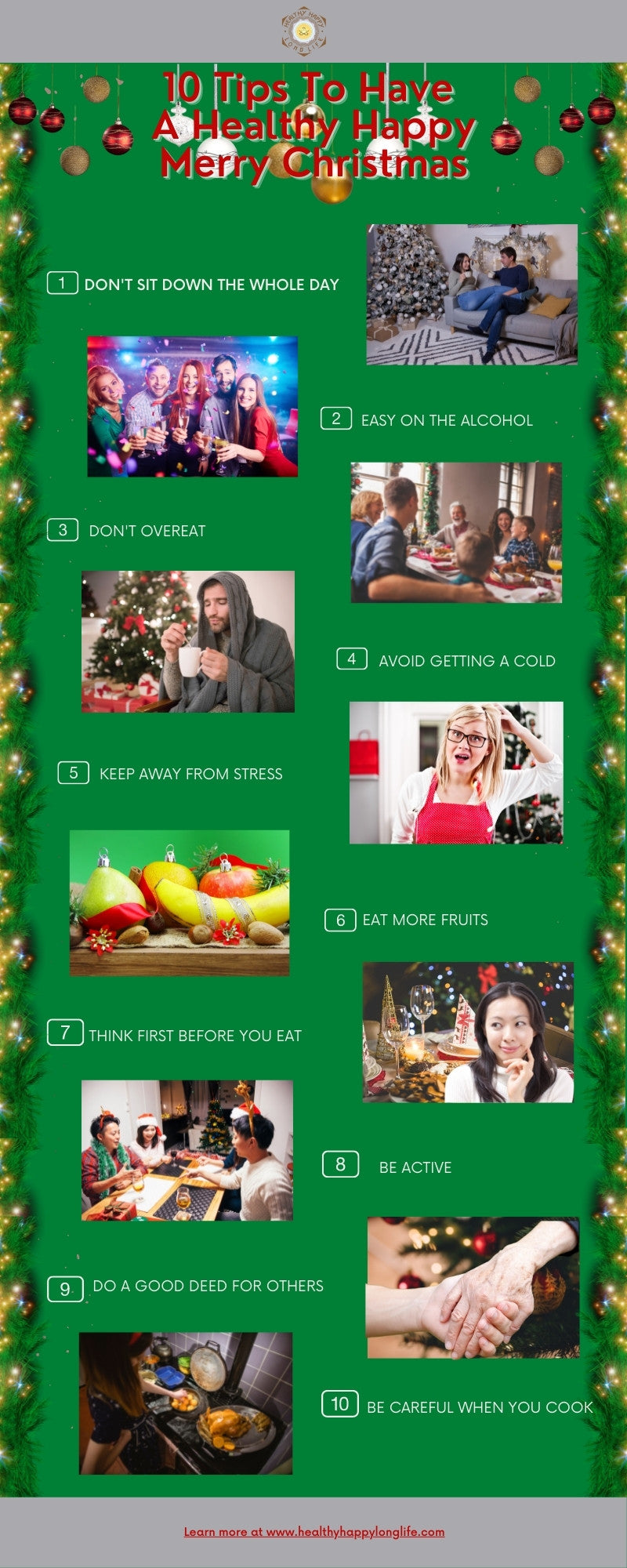 10 Tips To Have A Healthy Happy Merry Christmas 