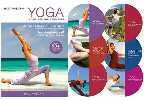 Yoga Equipment 17 Yoga DVD for Beginners