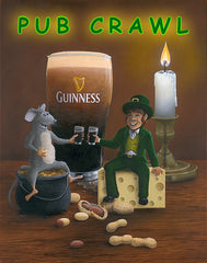 Pub Crawl mouseterpiece by Patrick O'Rourke
