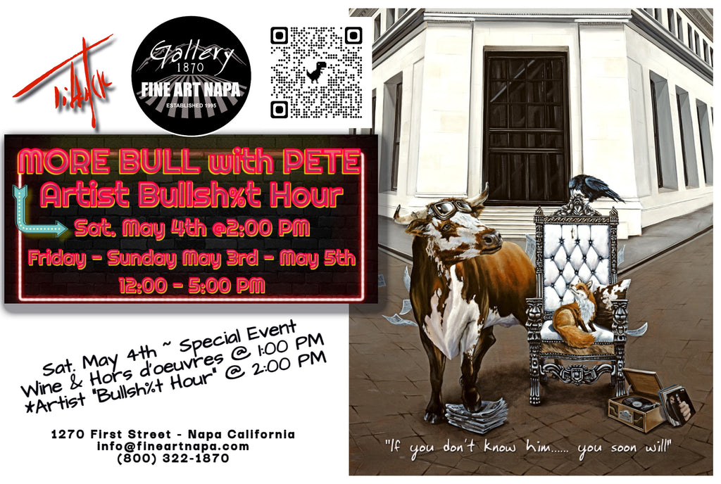 More Bull with Pete Tillack at Gallery 1870