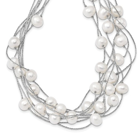 Freshwater Pearl Multi-Strand Necklace