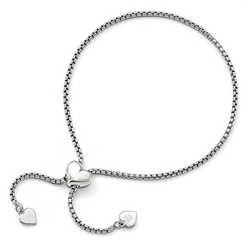 silver adjustable bracelet