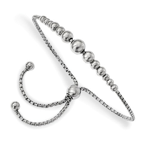 silver adjustable bracelet