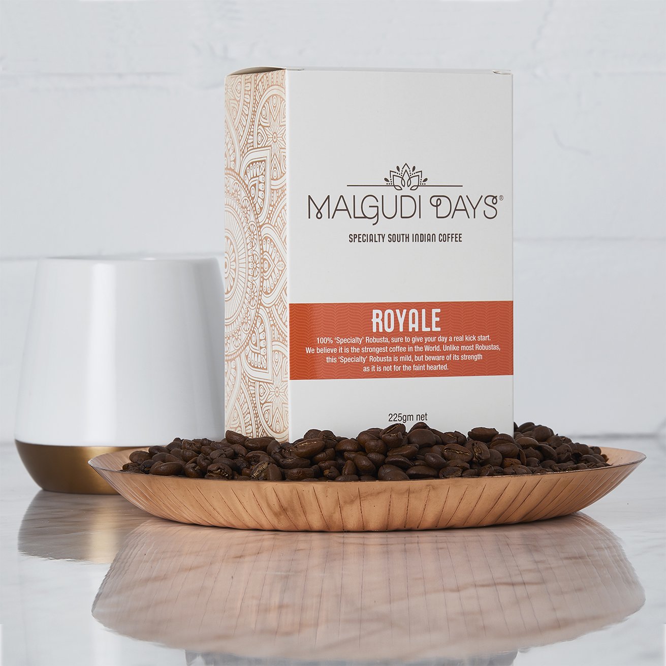 Indian Coffee Filter - 4 Cup - Malgudi Days