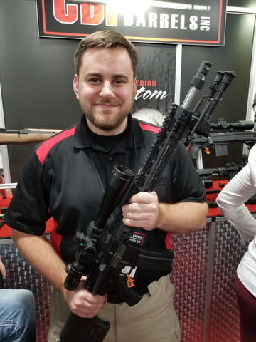 Josh from Criterion Barrels with .224 Valkyrie Barrel