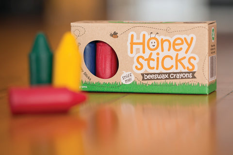 Honeysticks Beeswax Crayons - Thins Mini Pack of 5