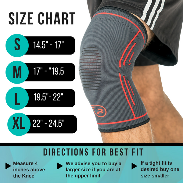 Run Forever Sports Knee Compression Sleeve