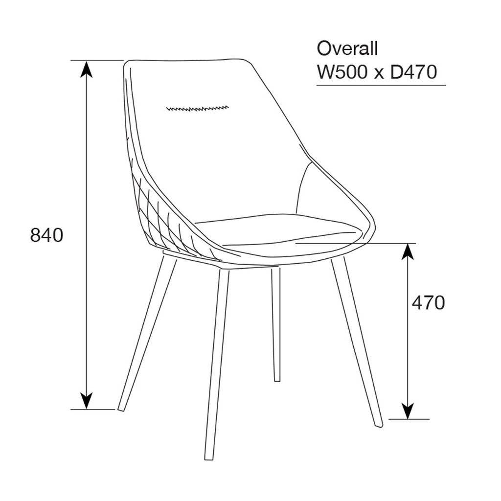 ashley dining chairs