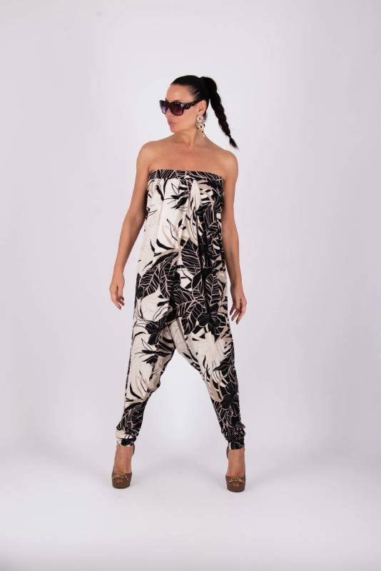 Floral Off Shoulder Jumpsuit Elif EUG Fashion Summer Collection