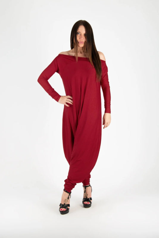 Harem maxi jumpsuit MARLA - EUG Fashion jumpsuit collection