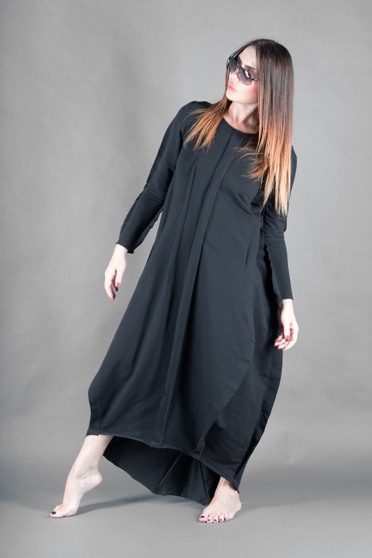 Long Sweatshirt Dress BIANCA – EUG FASHION