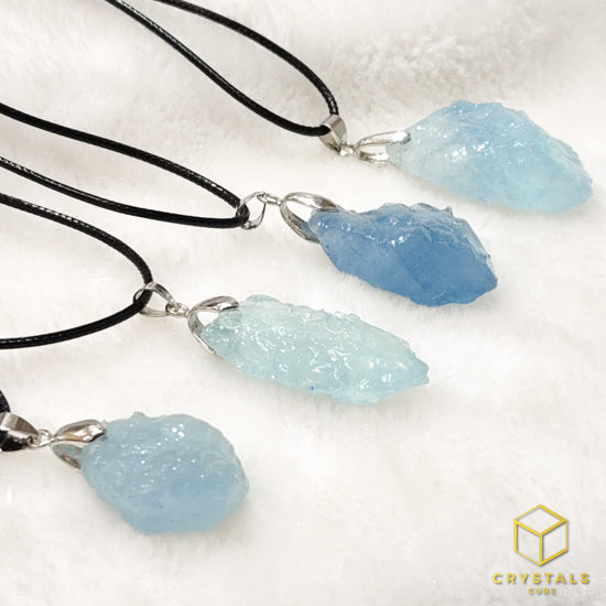 calming crystal necklace