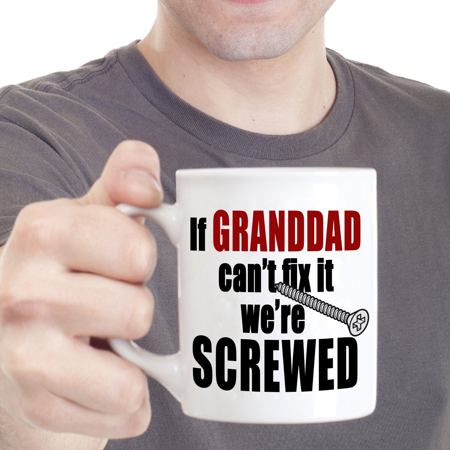 Download Funny Fathers Day Birthday Gag Gifts for Grandpa Papa Mug ...