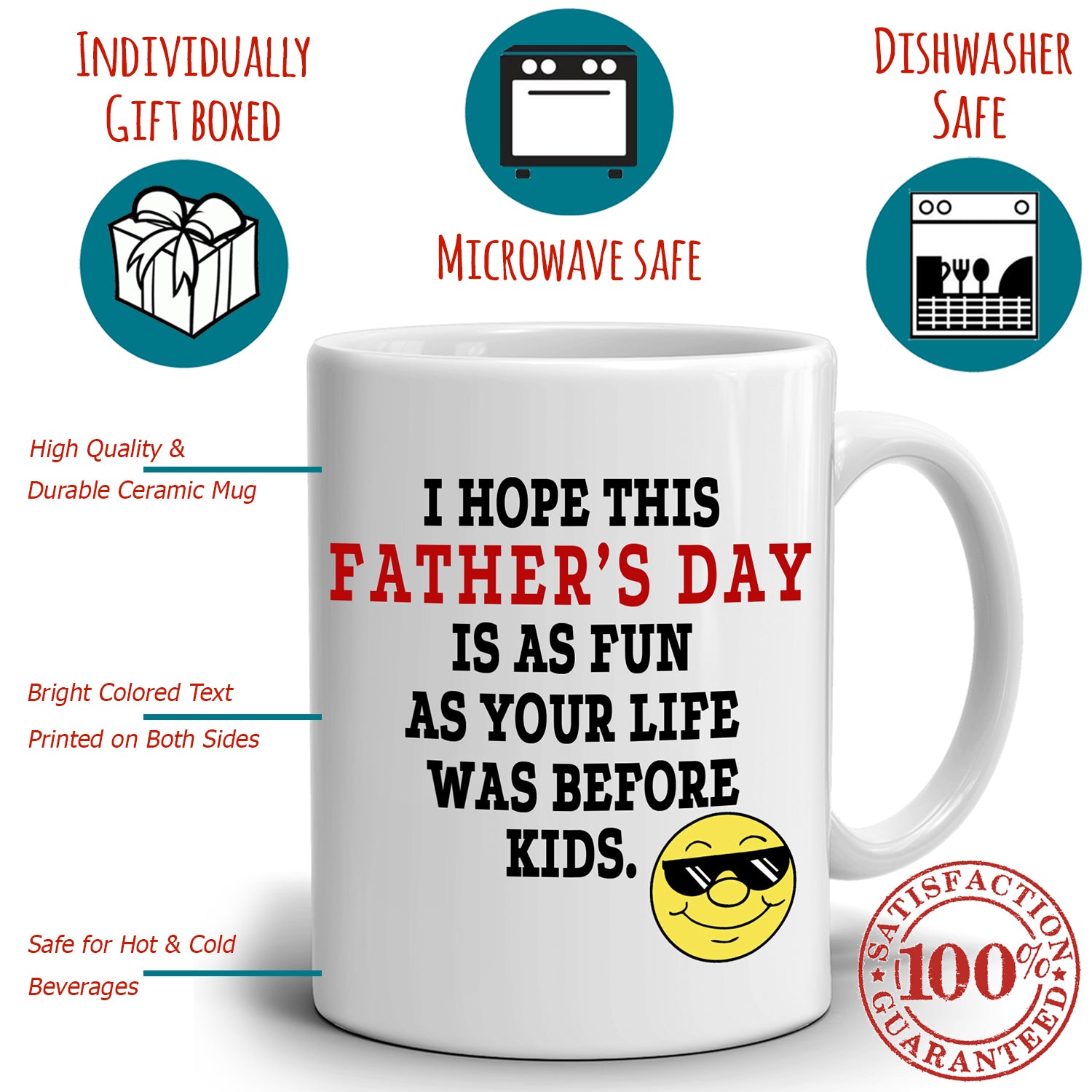 Download Fathers Day Gifts for Dad Papa Grandpa Coffee Mug, Printed ...