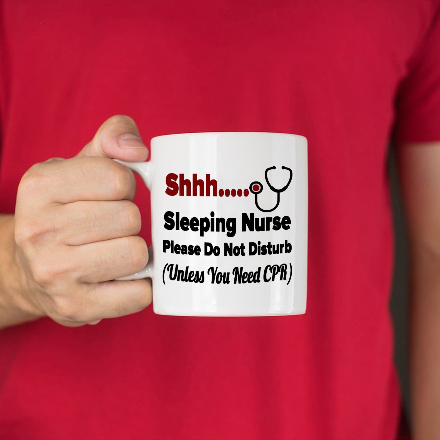 Funny College Nursing Students Gifts Mug Shhh Sleeping ...