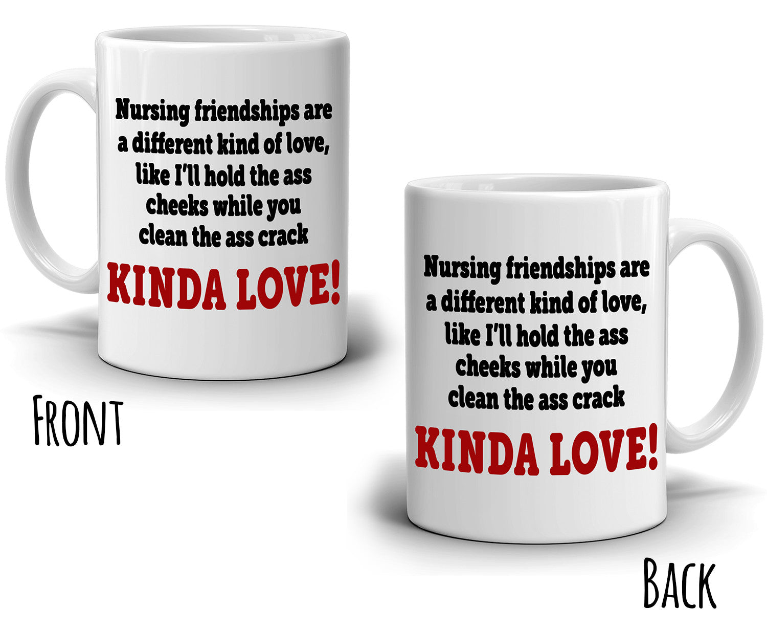 Funny RN Nursing Quotes for Registered Nurse Gifts Coffee Mug Printed on Both Sides