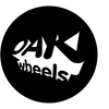 Oak Wheels Small Logo - Radical Fingerboards