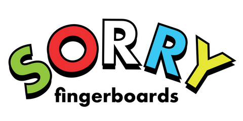 Sorry For Fingerboarding - Sorry decks at Radical Fingerboards Store Australia Worldwide