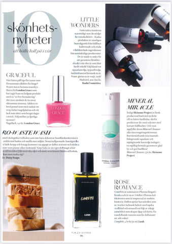 Kudu Cosmetica  featured in Plaza Kvinna