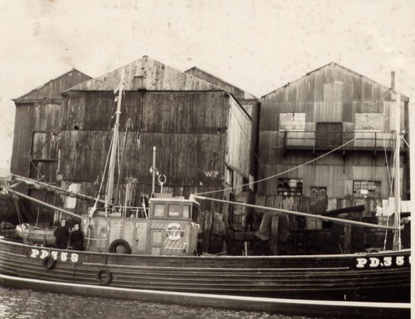 Spes Vera berthed in Peterhead