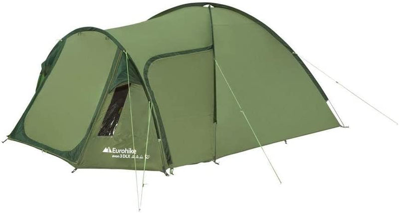 Eurohike AVON 3 Dlx Nightfall Tent with NightfallTM Darkened Bedroom, –  Leisure Warehouse