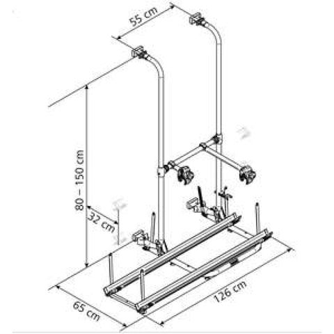 thule compact bike rack