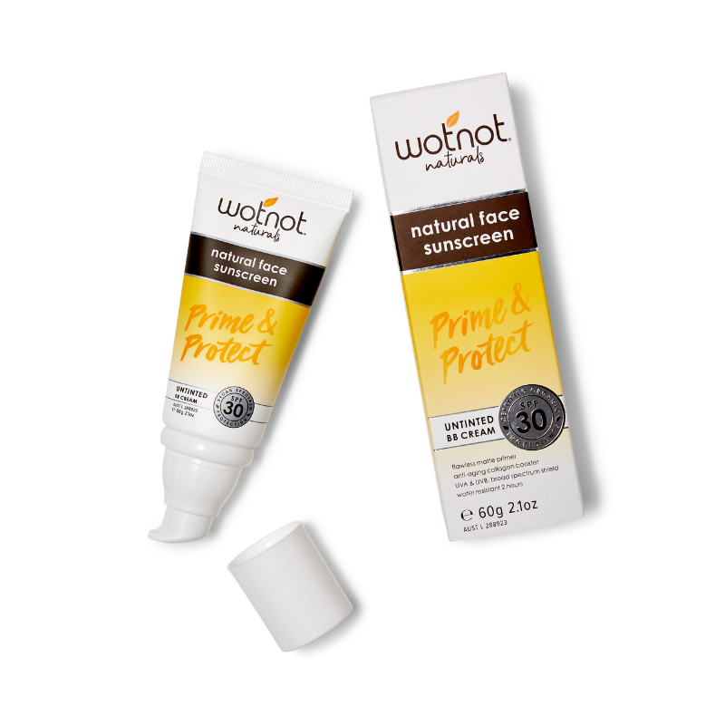 40 SPF Natural Face Sunscreen, Mineral Makeup