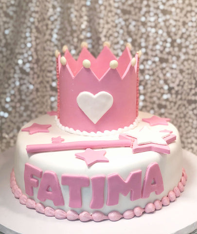 fairy wand birthday cake