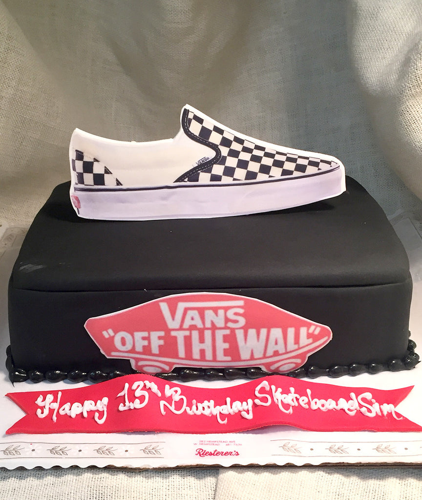 vans off the wall cake