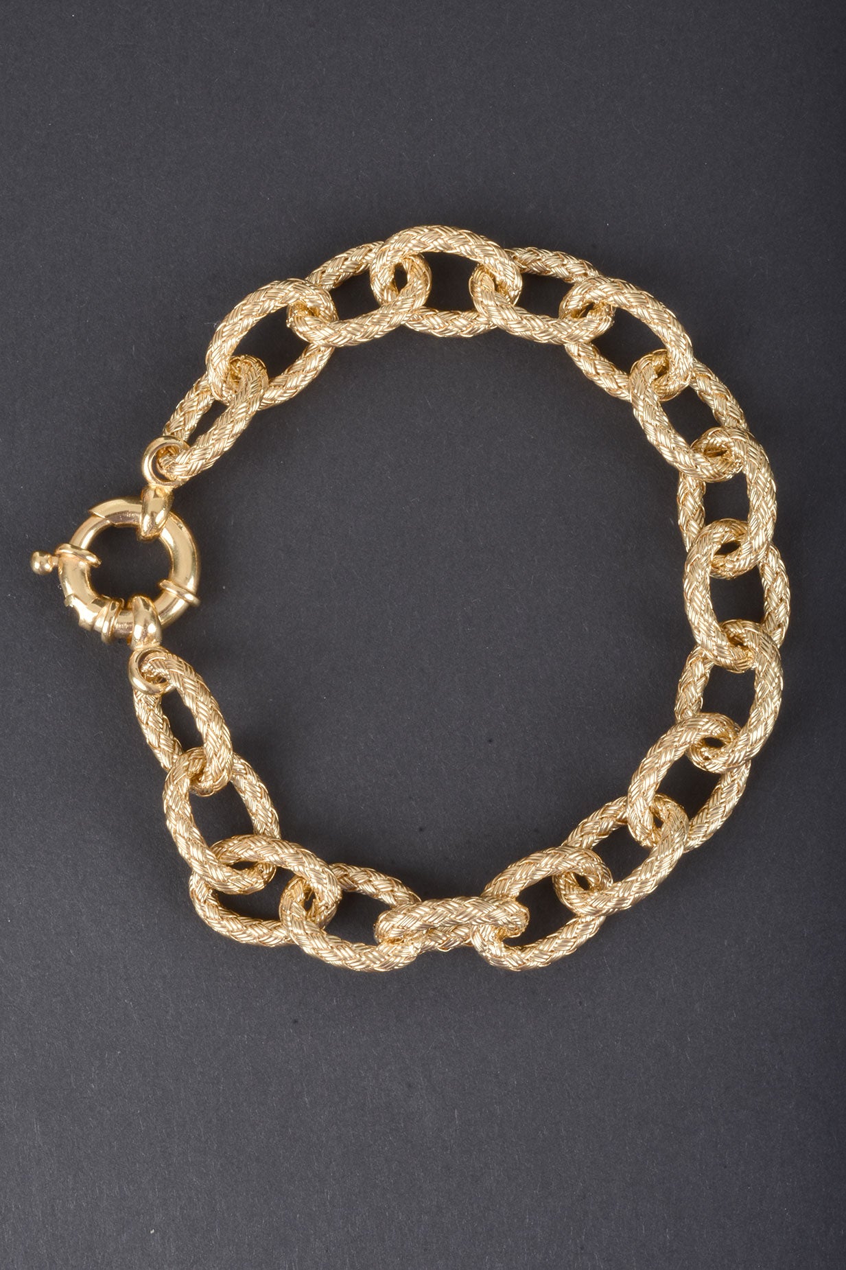 Italian Handmade Status Woven Rolo Bracelet – Lisa Robertson