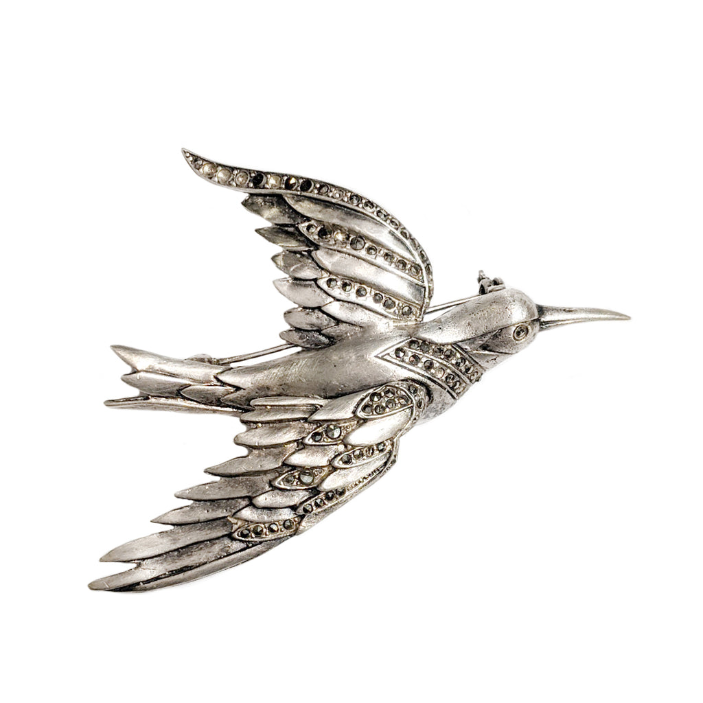 hummingbird brooch