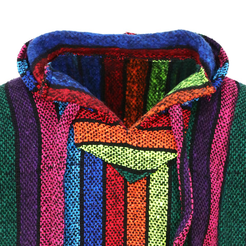 rainbow baja pullover