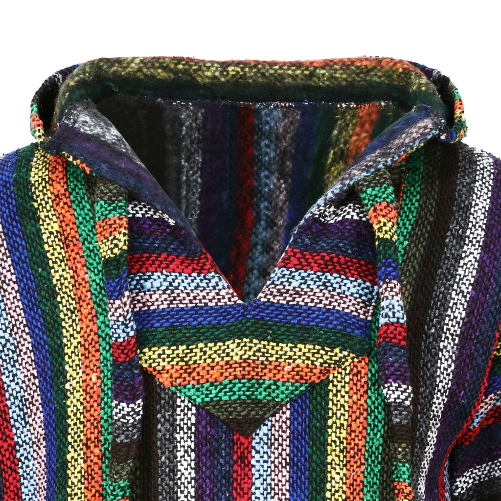 Baja Hoodie - Vibrant Stripe – Purity