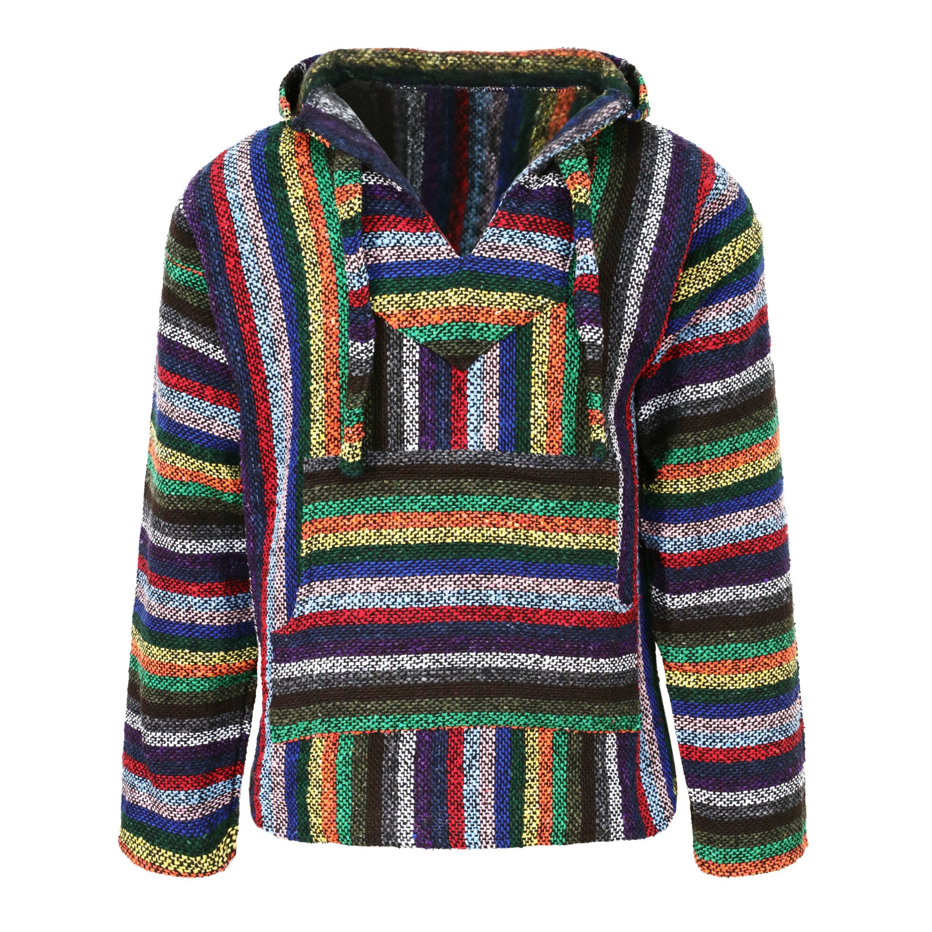 Baja Hoodie - Vibrant Stripe – Purity