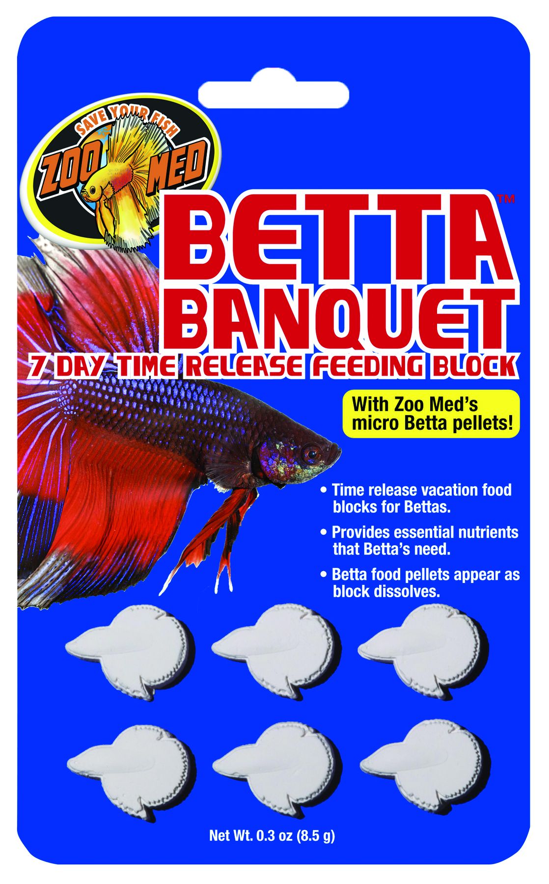 Zoo Med Betta Banquet Block 7 Day 