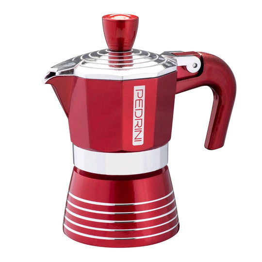 ▷ Pedrini Cafetera Italiana Mymoka Inducción Acero Inoxidable, 6 Tazas ©