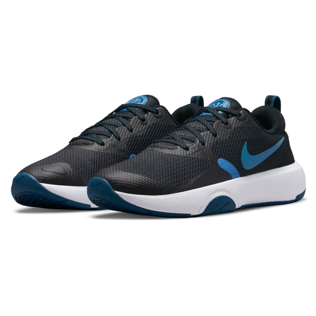 Nike Tenis City TR Negro/Azul, para Mujer 【Unimart.com】