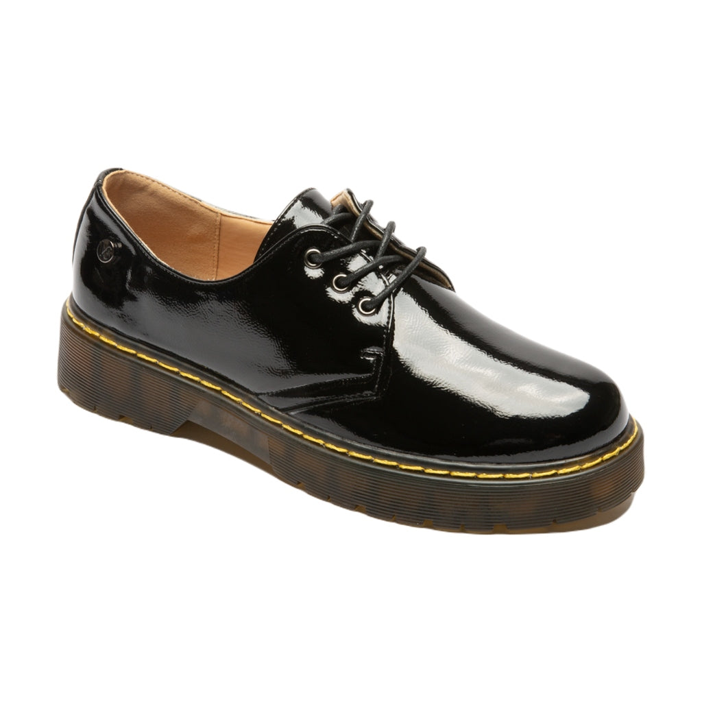 ▷ VSingular Zapatos Oxford Bryton Charol Negro, Mujer 【Unimart.com】