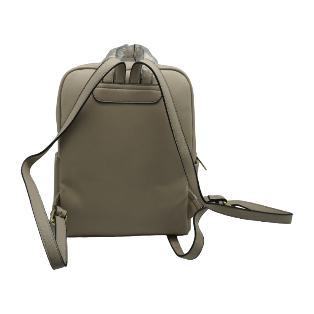 ▷ Kenneth Mochila Mono Crema, para Mujer 【Unimart.com】