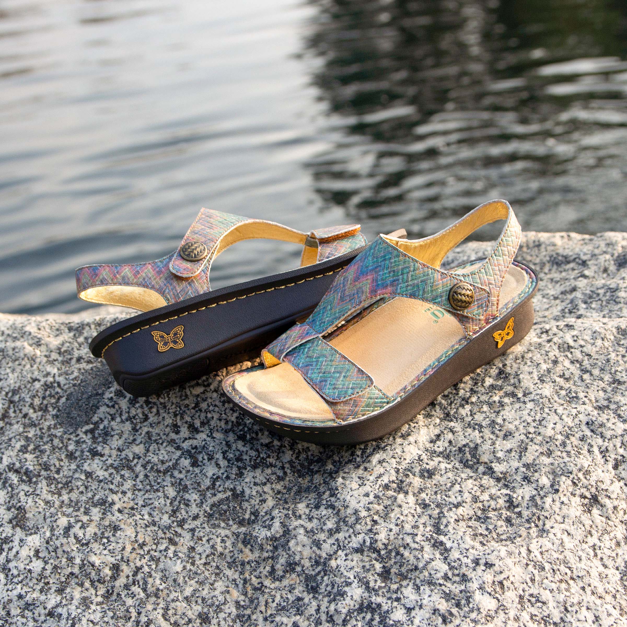 Kerri Woven Wonder Sandal - Alegria Shoes